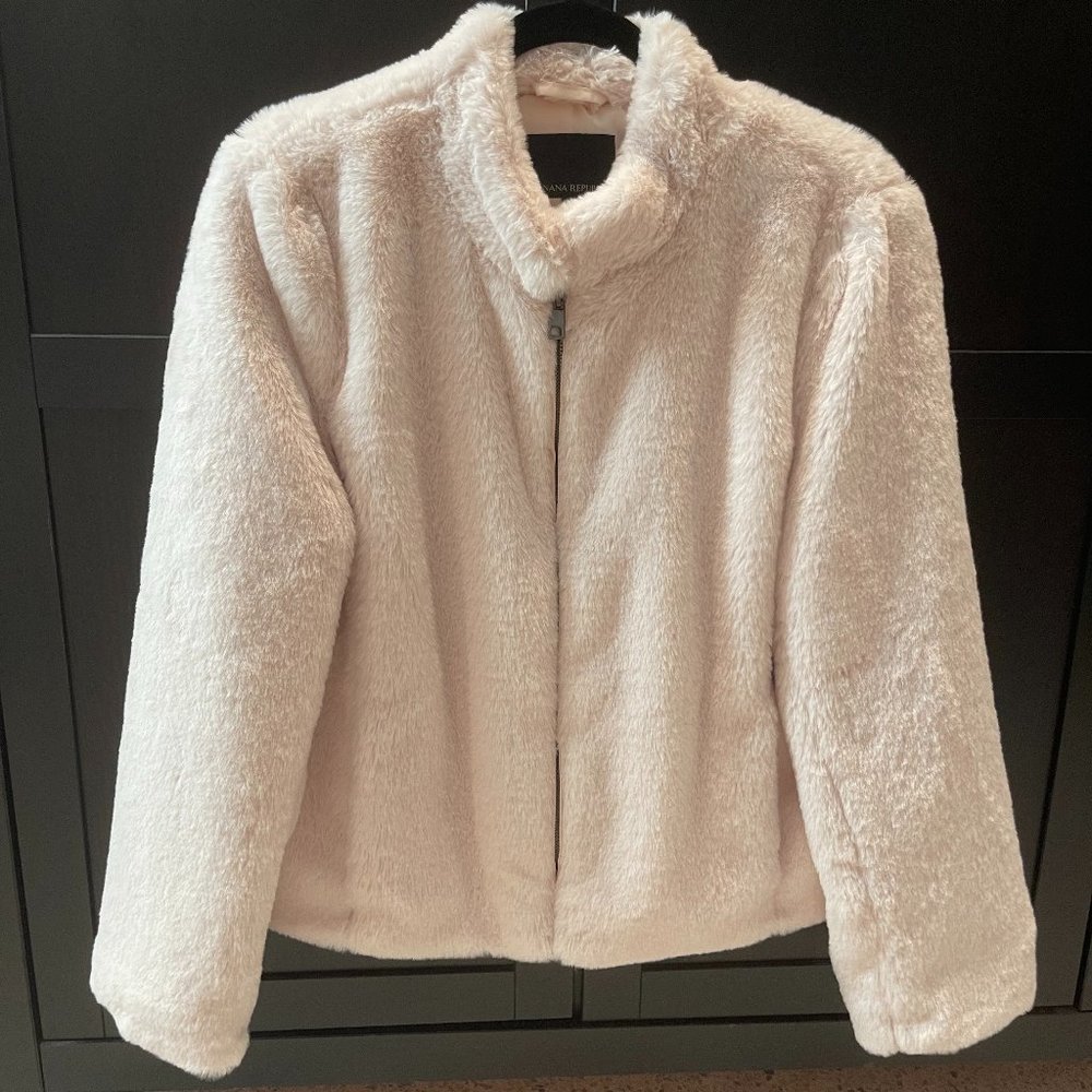 Banana Republic Faux Fur Jacket